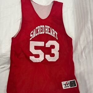 Reversible basketball jersey